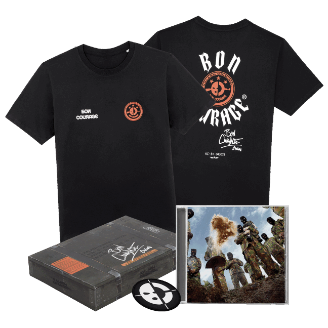 BON COURAGE - BOX T-SHIRT + CD